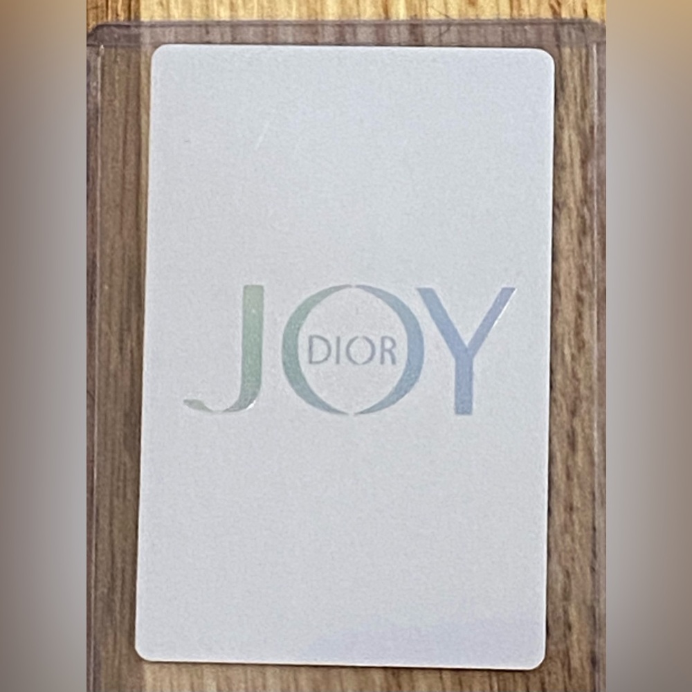 Joy Dior Playing Card #6 Club NWT